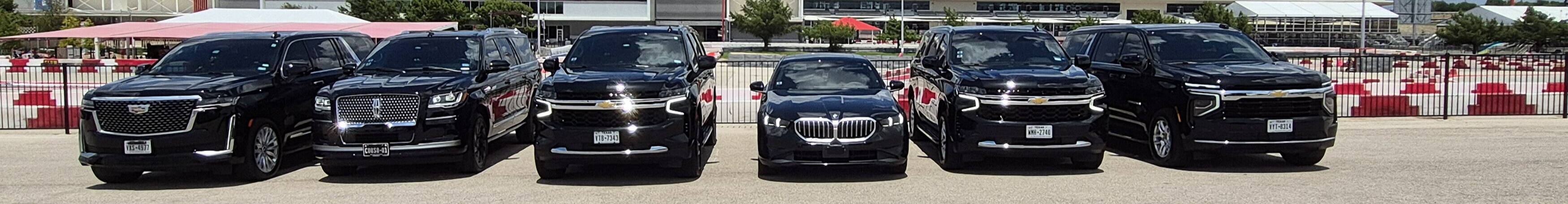 512 Limos fleet at COTA Austin